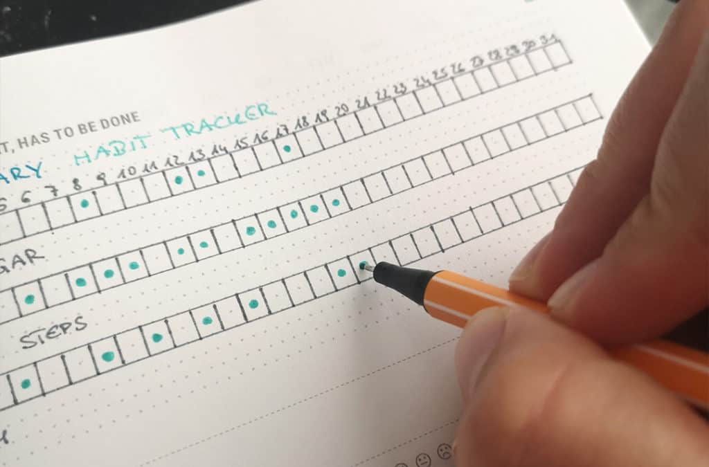Notizbuch Hack: Gewohnheits-Tracker