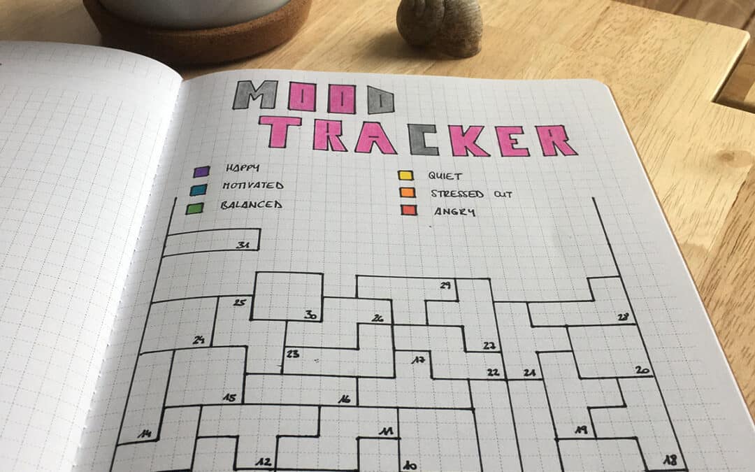 So funktioniert ein MOOD TRACKER in deinem Notizbuch